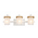 Chatham Three Light Vanity Light in Natural White (62|1048-BA3 NWT-CS)