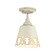 Eloise One Light Semi-Flush Mount in Antique Ivory (62|0883-SF AI)
