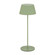 Pleat LED Table Lamp in Green (34|TL-W251115-CS-GR)