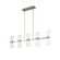 Hourglass LED Pendant in Brushed Nickel (34|PD-91536-30-BN)