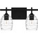 Lucy Two Light Bath in Matte Black (10|LCY8615MBK)