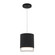 Cloak LED Pendant in Black (34|PD-58509-40-BK)