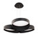 Triolet LED Pendant in Black (34|PD-54536-40-BK)