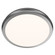 Parthenon LED Flush Mount in Brushed Nickel (34|FM-37510-27-BN)