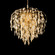 Laureline Six Light Chandelier in Aged Brass (53|S27536-700O)