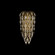 Laureline Two Light Chandelier in Aged Brass (53|S27524-700O)