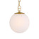 Marbelle One Light Pendant in Legacy Brass (7|5211-732)