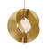 Gloria One Light Pendant in Legacy Brass (7|3951-732)