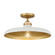 Crowne One Light Semi Flush Mount in Off White Cream (7|3936-879)