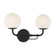Whitehall Two Light Vanity in Dark Matte Black (7|3792-899)