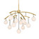 Curven 13 Light Chandelier in Legacy Brass (7|3748-732)