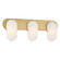 Heathcote Three Light Vanity in Legacy Brass (7|3703-732)