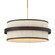 Harbor Wrap Six Light Pendant in Dark Bronze (7|3686-886)