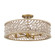 Horsmore Four Light Semi Flush Mount in Painted Legacy Brass (7|3645-870)
