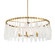 Willow Six Light Pendant in Legacy Brass (7|3626-732)