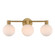 Fenton Three Light Vanity in Legacy Brass (7|2993-732)