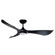 Keanu 56'' Ceiling Fan in White / Black (16|88755WTBK)