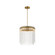 Jolie LED Pendant in Natural Aged Brass (16|38421CLNAB)