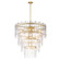 Warren 12 Light Pendant in Gold Leaf (16|21837AGGL)