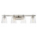 Cubos Four Light Bath Vanity in Satin Nickel (16|21384CLSN)