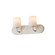 Durham Two Light Strip Bath Vanity in Satin Nickel (16|12892WTSN)