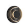 Stephord LED Wall Sconce in Black/Clear Glass (347|WS97204-BK/CL)