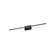 Vega Minor LED Vanity in Black (347|VL18236-BK-UNV)
