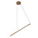 Lex LED Linear Pendant in Vintage Brass (347|LP68124-VB-UNV)
