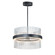 Chimes WiZ LED Pendant in Black / Satin Nickel (86|E34255-BKSN)