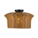 Kai One Light Semi-Flush Mount in Matte Black (452|SF641016MB)