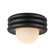 Harvey One Light Semi-Flush Mount in Matte Black (452|SF426012MB)