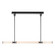 Edwin LED Linear Pendant in Urban Bronze/Frosted Ribbed Glass (452|LP348148UBFR-UNV)