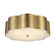 Blossom Three Light Flush Mount in Brushed Gold (452|FM603314BG)