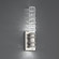 Kemberly LED Wall Sconce in Brushed Nickel (529|BWS60518-BN)