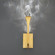 Plumeria LED Wall Sconce in Aged Brass (529|BWS25523-AB)