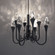 Plumeria LED Pendant in Black (529|BPD25534-BK)