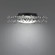 Benediction LED Flush Mount in Black (529|BFM46215-BK)