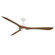 Carve 72''Ceiling Fan in Matte White/Distressed Koa (441|FR-D2504-72L-MW/DK)