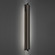 Krimp LED Outdoor Wall Sconce in Black (281|WS-W70560-BK)