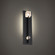 Scepter LED Outdoor Wall Sconce in Black (281|WS-W68522-BK)