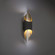 Clasp LED Wall Sconce in Bronze & Gold Leaf (281|WS-52523-BZ/GL)