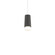 Chauncey LED Mini Pendant in Bassalt Stone/Black (281|PD-5513-30-BV/BK)