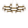 Dashe LED Pendant in Aged Brass (281|PD-4536-AB)