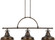 Emery Three Light Island Chandelier in Palladian Bronze (10|ER353PN)