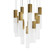 Cinema LED Pendant in Aged Brass (281|PD-30815R-AB)
