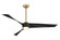 Pike 56''Ceiling Fan in Legacy Brass (15|F774L-LBR/CL)