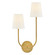 Cora LED Wall Sconce in Lacquered Brass (531|84260LCB)