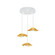 Embark LED Pendant in White/Amber (48|100065-62)