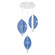 Embark LED Pendant in White/Blue (48|100064-61)