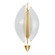 Embark LED Wall Sconce in Gold Leaf/Clear (48|100058-33)